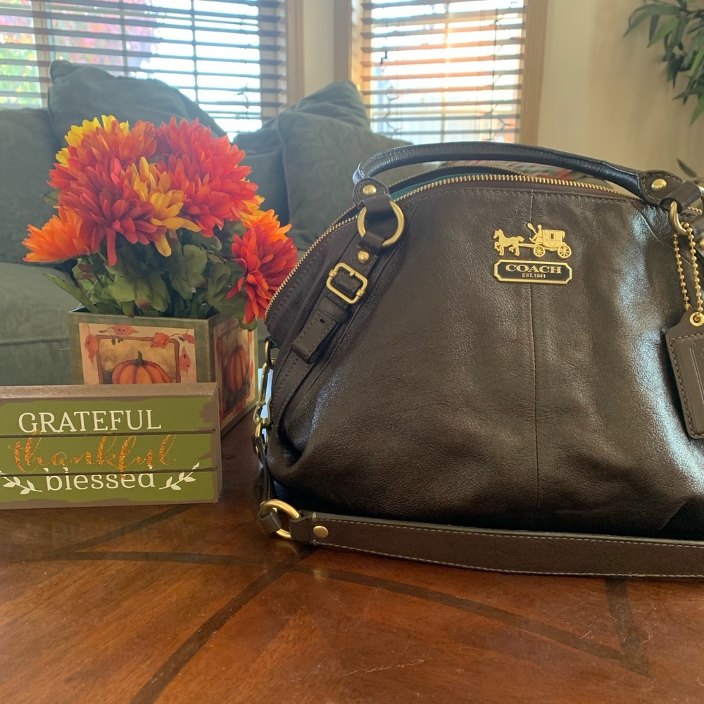 Coach Brow soft leather should bag